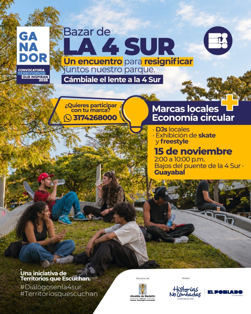 Bazar de la 4 Sur 2026: música, skate y marcas locales